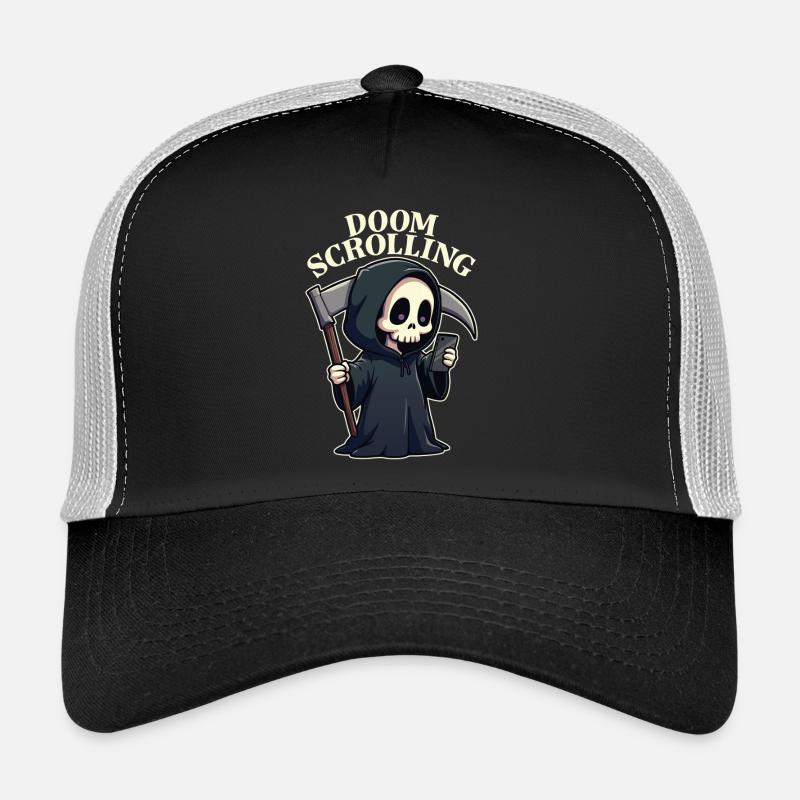 Défilement de Doom Casquette trucker 