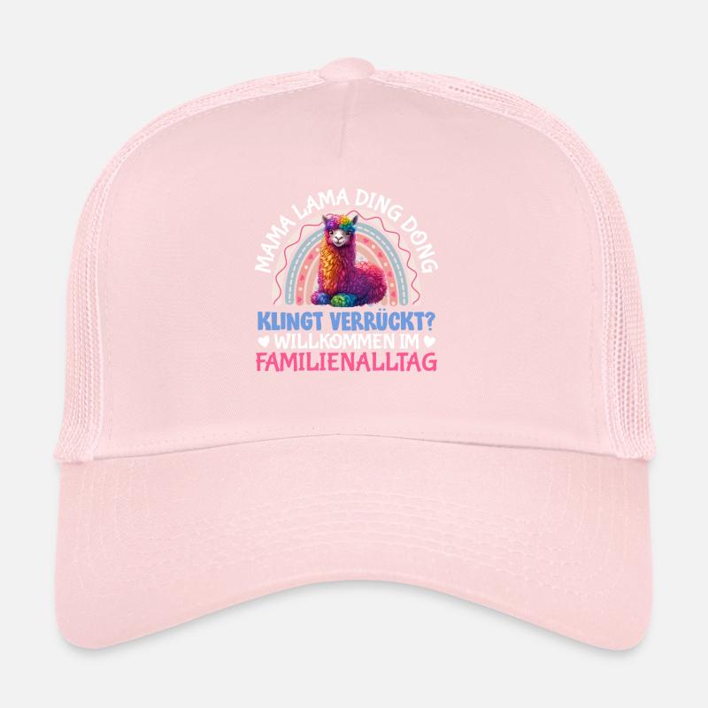 MAMA LLAMA DING DONG SOUNDS CRAZY Funny Trucker Cap