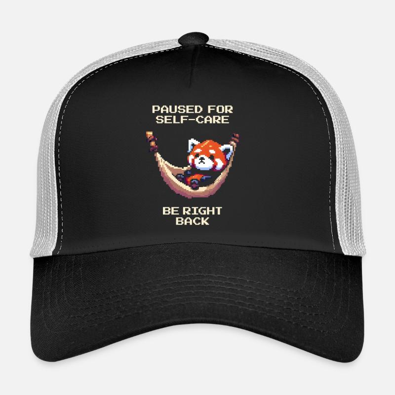 Pause pour prendre soin de soi | Arrière droit Casquette trucker 