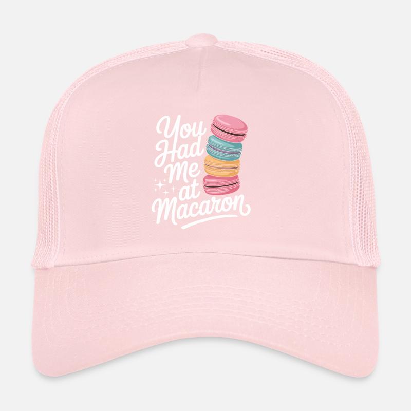 Macaron Desserts Français Casquette trucker 