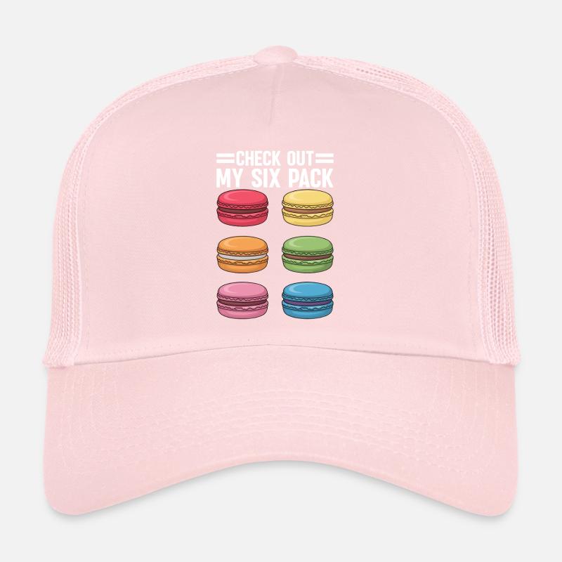 Macaron Desserts Français Casquette trucker 