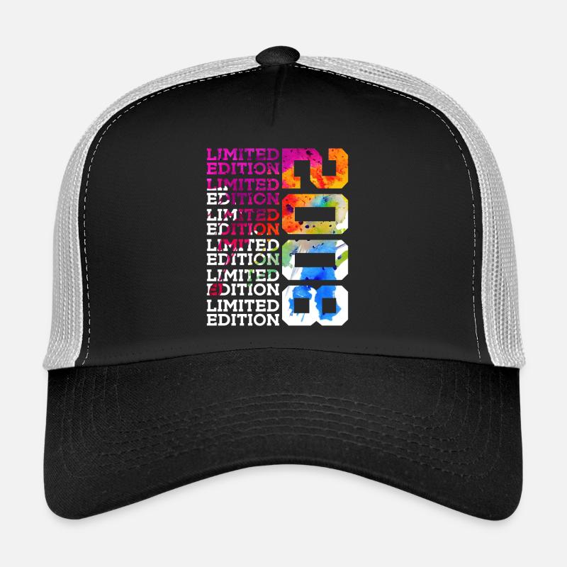 ÉDITION LIMITÉE 2008 18 ANS 18 ANS Casquette trucker 