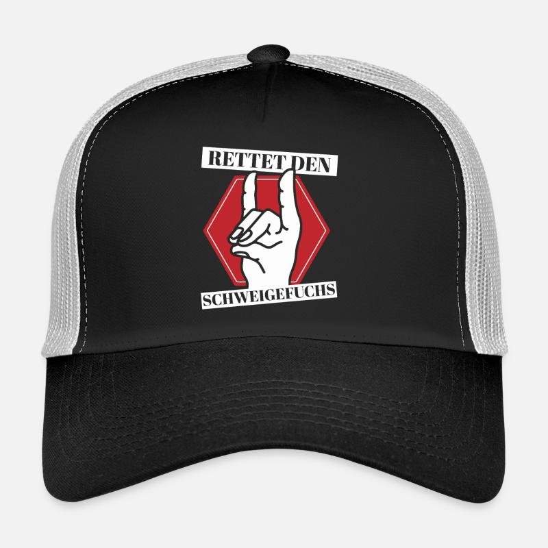 Schweigefuchs Lehrer Grundschule Kindergarten Trucker Cap