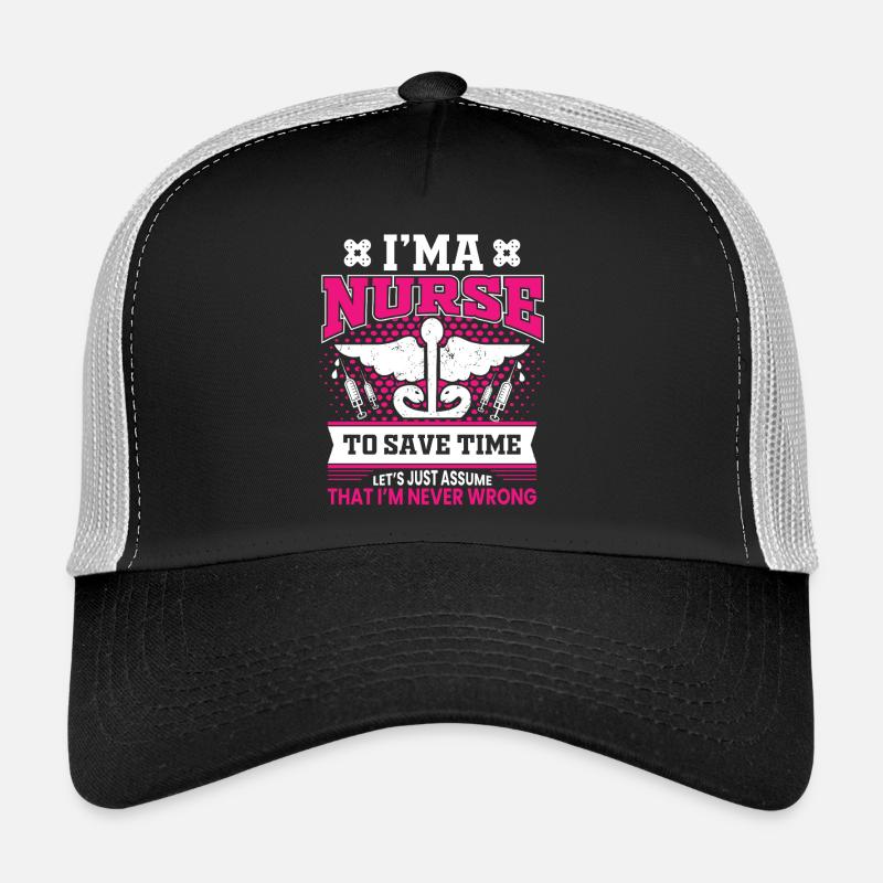 infirmier Casquette trucker 