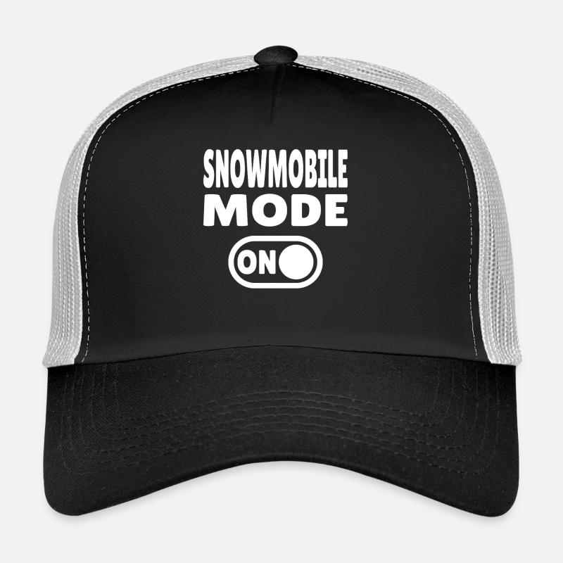 Snowmobile Mode ON Trucker Cap