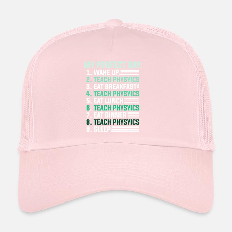 Physique Physicien Physique Étudiant en physique Professeur de physique Casquette trucker 