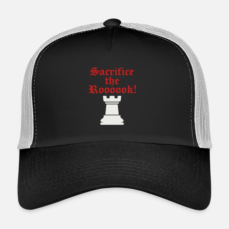 Impression gothique du sacrifice de la tour Casquette trucker 
