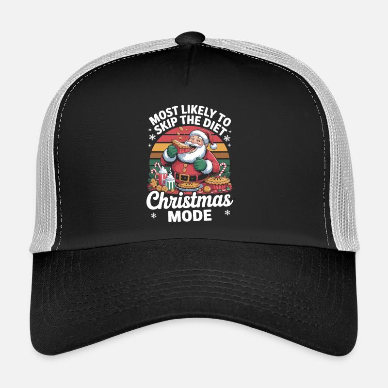 Christmas Mode Skip Diet Trucker Cap