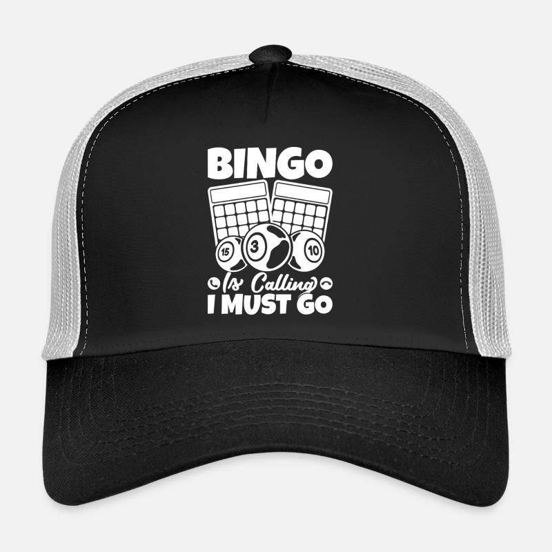 Bingo Player Bingo Is Calling Must Go Bingo Casquette trucker 