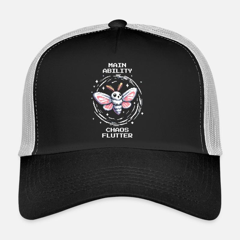Papillon du Chaos | Dicton Main Ability Retro Gaming Casquette trucker 