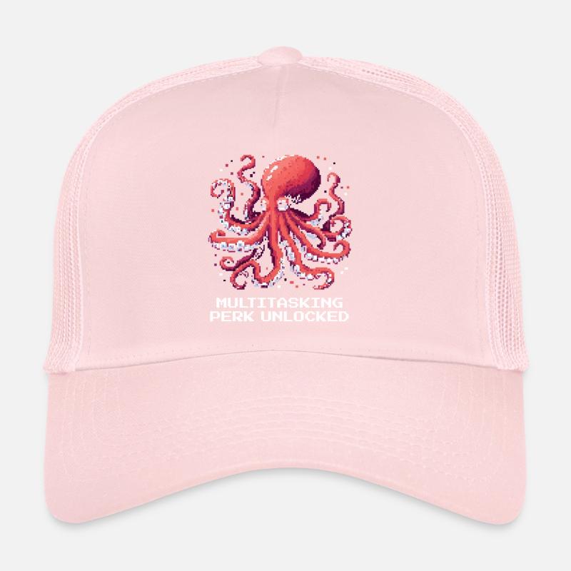 Multitasking Ability Unlocked | Octopus Trucker Cap