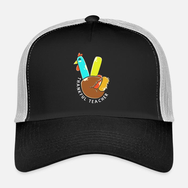 Thanksgiving Enseignant Enseignant Casquette trucker 