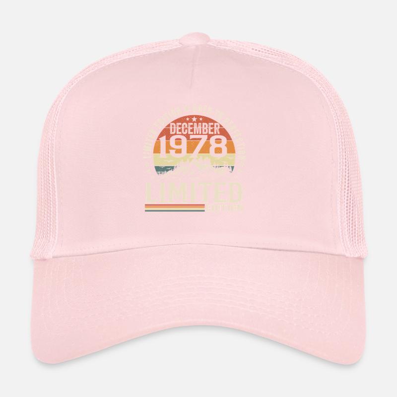 Décembre 1978 Casquette trucker 