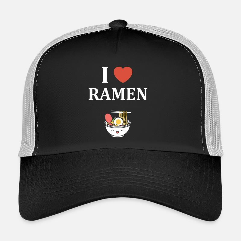 J aime le ramen Casquette trucker 