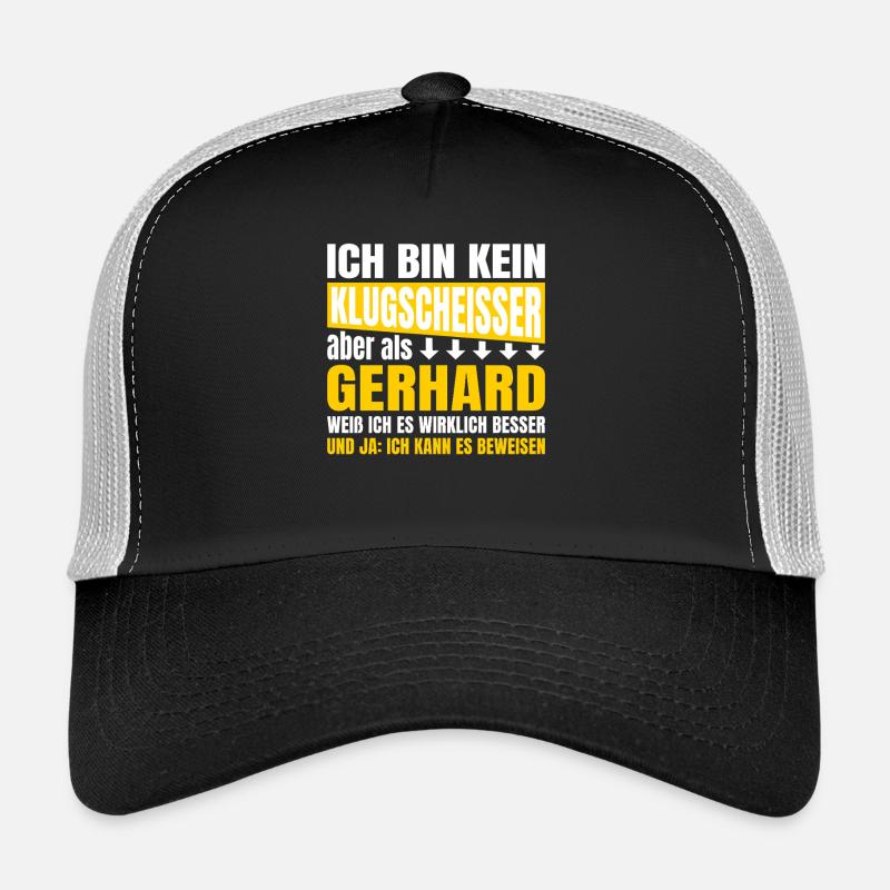 I'm not a smartass Gerhard Trucker Cap