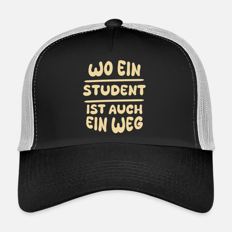 Student als Student Trucker Cap
