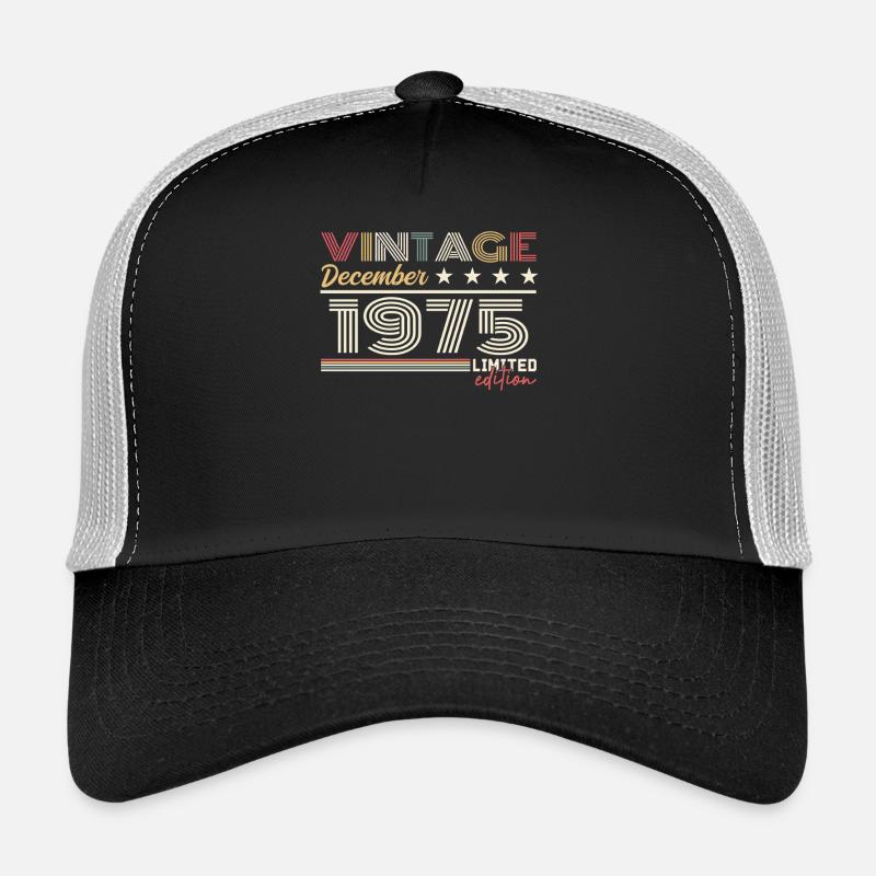 Cadeau Décembre 1975 Casquette trucker 