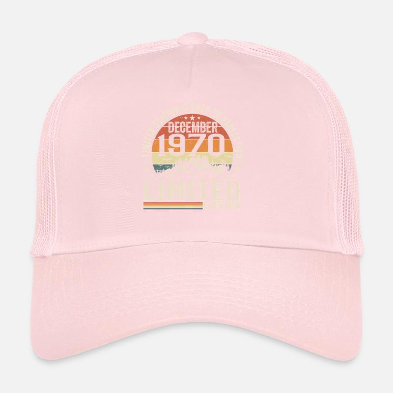 Décembre 1970 Casquette trucker 