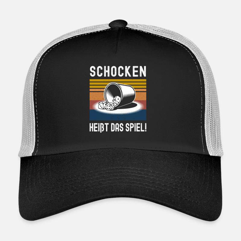 Schocken, c’est le nom du jeu ! Dés Puzzle Jule Casquette trucker 
