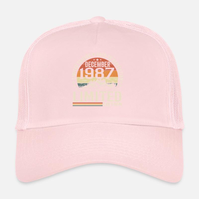 Décembre 1987 Casquette trucker 