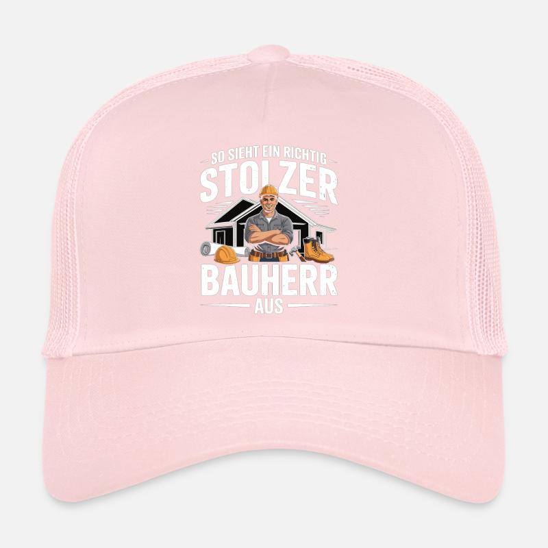 Proud Builder – Cadeau de construction de maison pour les hommes Casquette trucker 