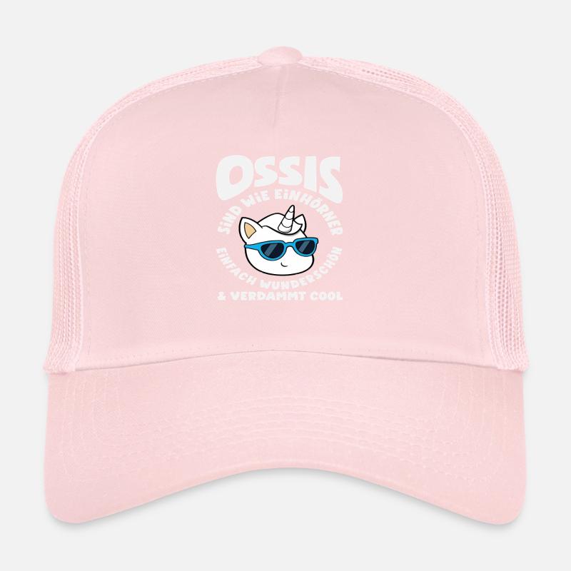 Ossi Unicorns Saying GDR Pride Trucker Cap