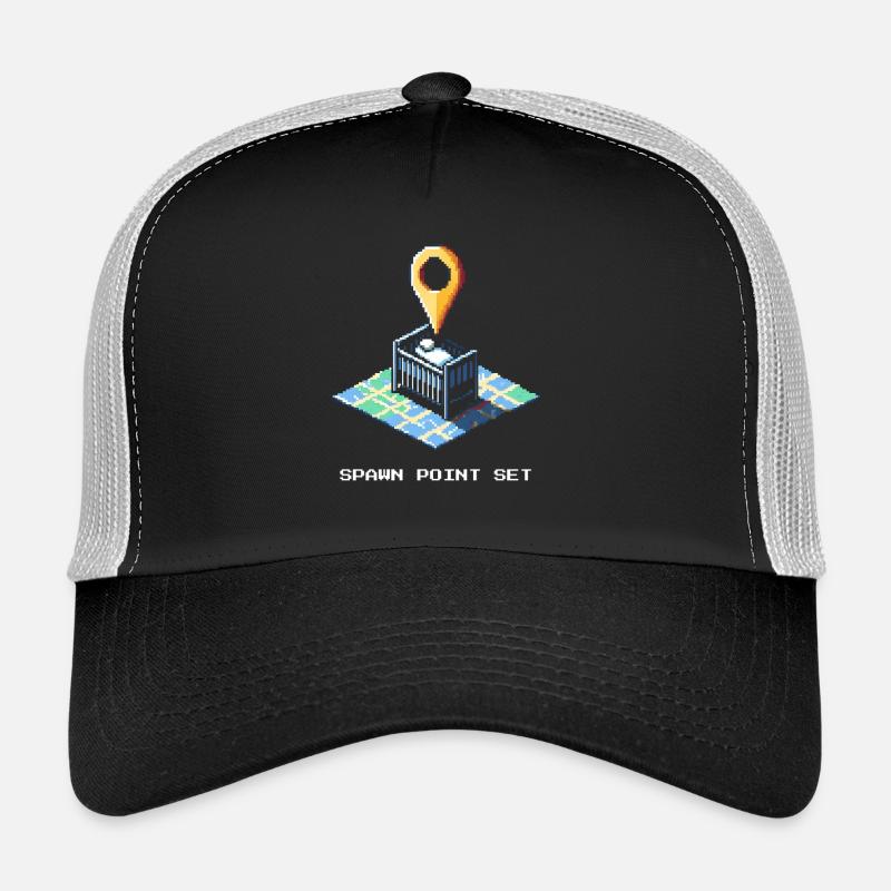Ensemble de points d’apparition | Bébé est là Casquette trucker 