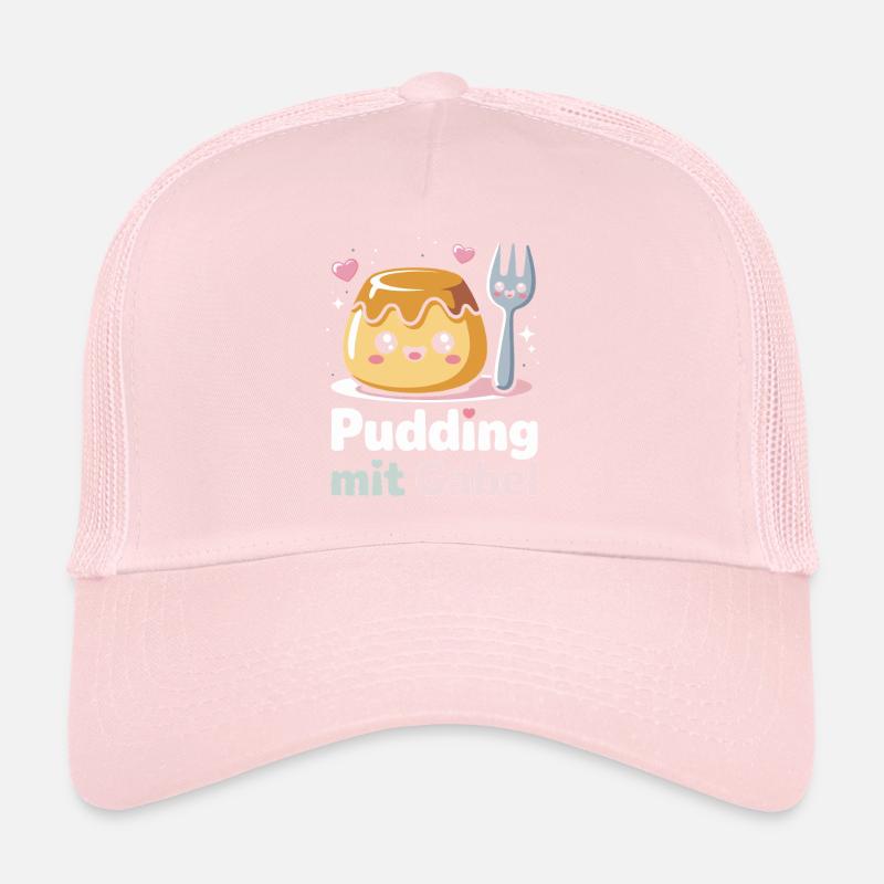 Pudding with fork Trucker Cap