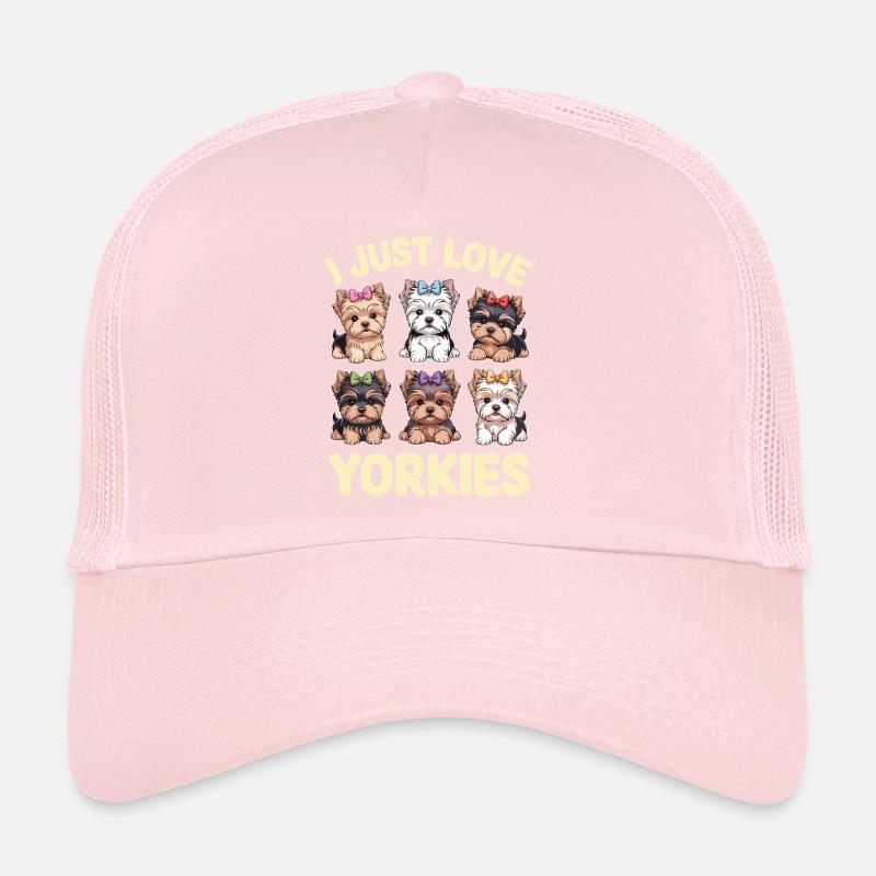 J’aime juste les chiens mignon chien illustration Casquette trucker 