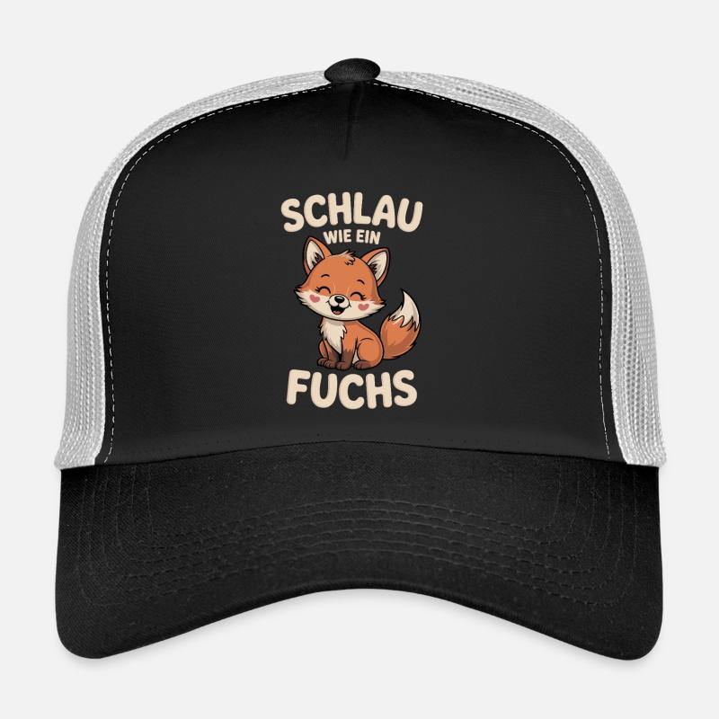 Smart as a fox cute Trucker Cap