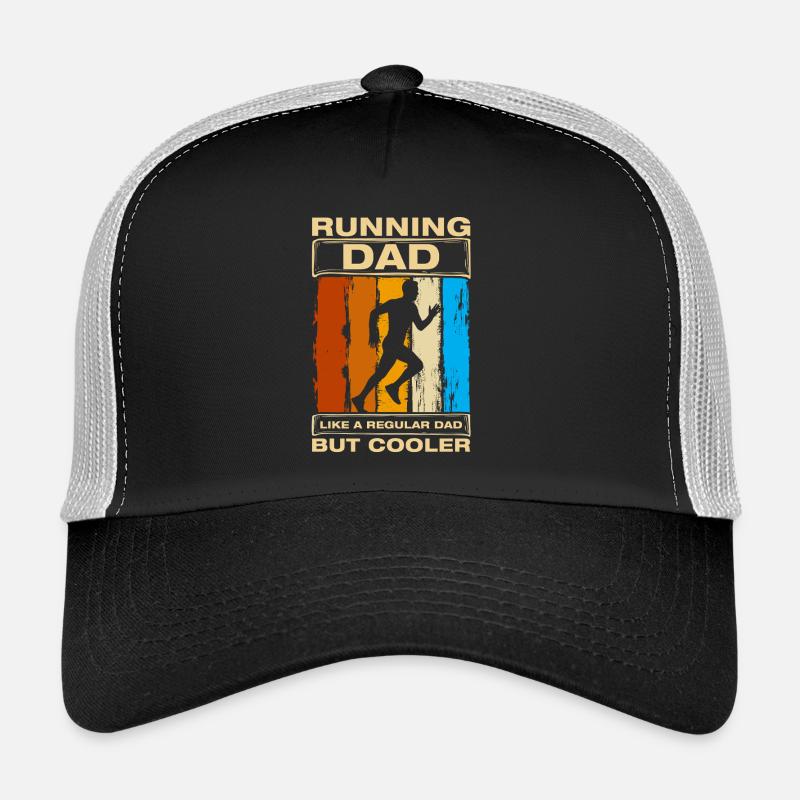 Running Dad Drôle Course à pied Jogging Coureur Casquette trucker 