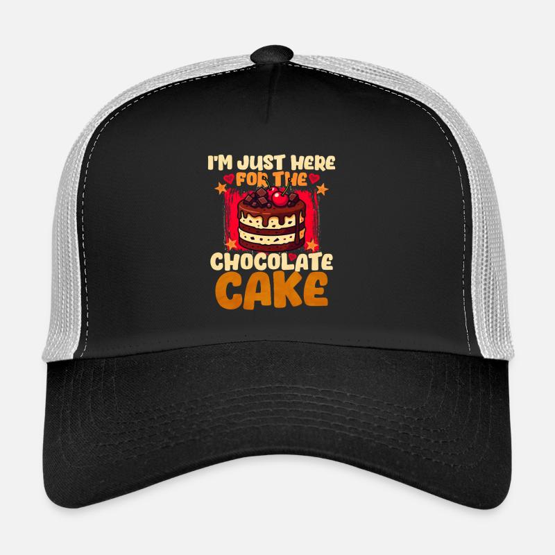 Cake Chocolate Cake Trucker Cap