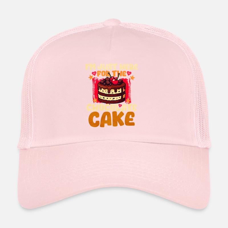 Gâteau Gâteau au chocolat Casquette trucker 