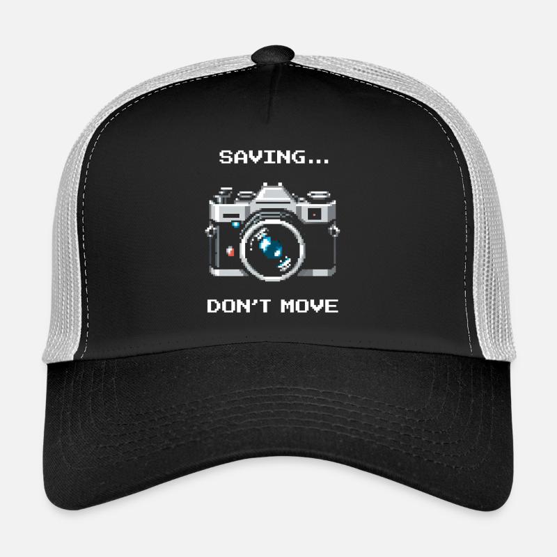 Sauvegarder, ne pas bouger | Exposition longue Casquette trucker 