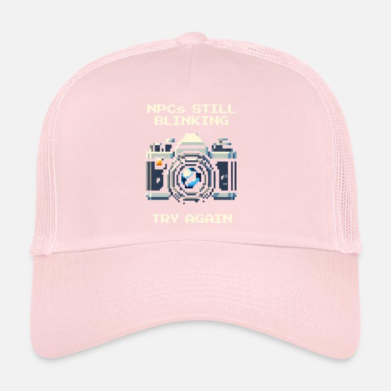 NPC is still blinking | Try again, portrait Trucker Cap