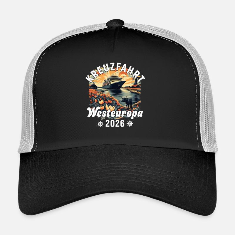 Kreuzfahrt West Europa 2026 Trucker Cap