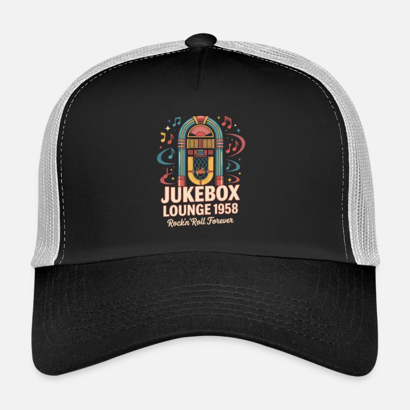Jukebox Lounge 1958 Casquette trucker 