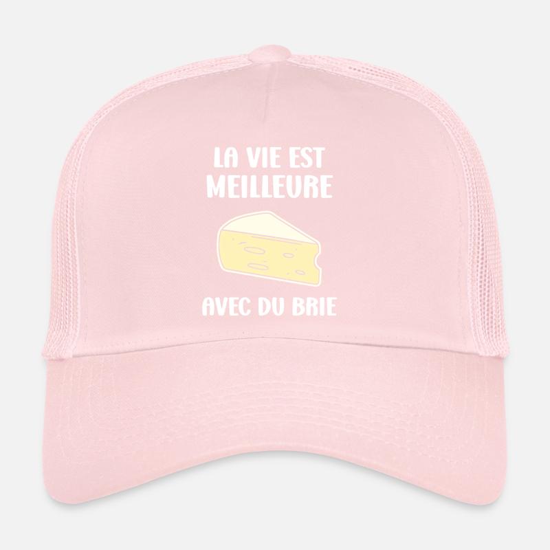 Humour fromage brie Casquette trucker 