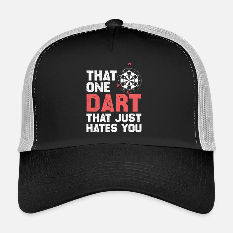 Dart that hates you Trucker Cap