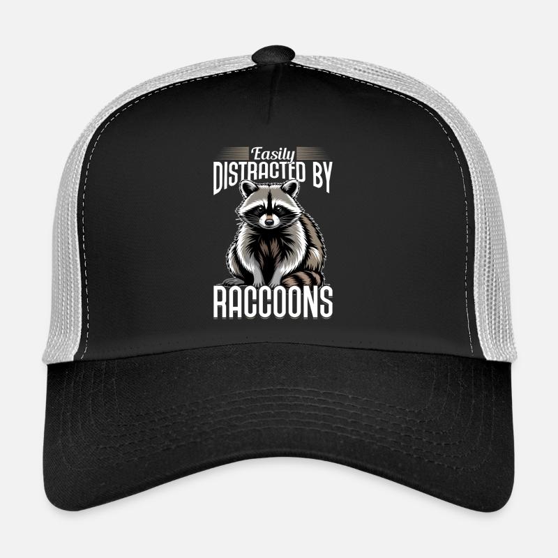 Drôle de raton laveur Casquette trucker 