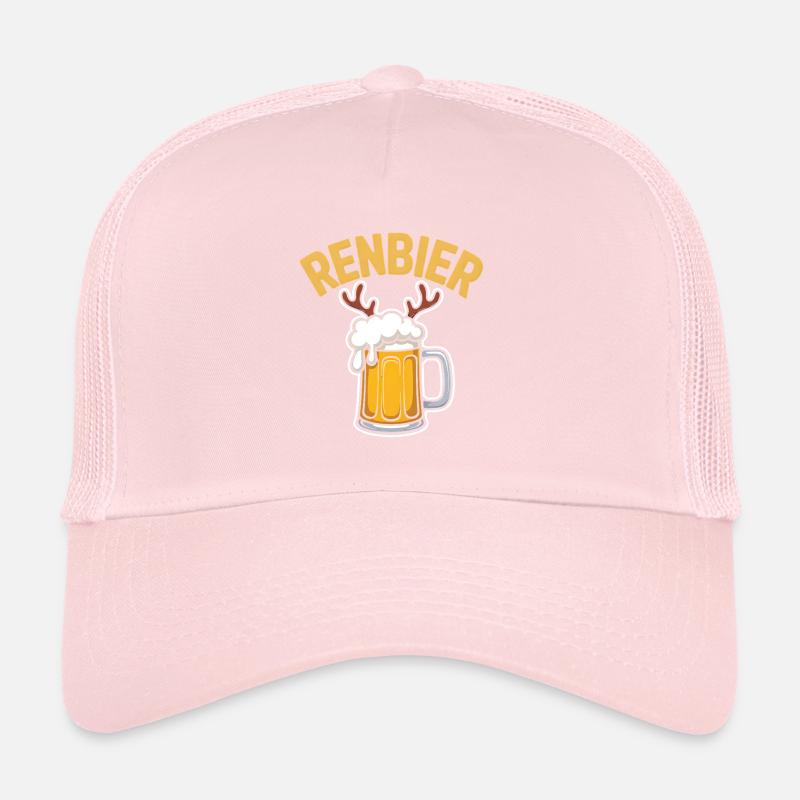 Renbier Krug mit Geweih Trucker Cap