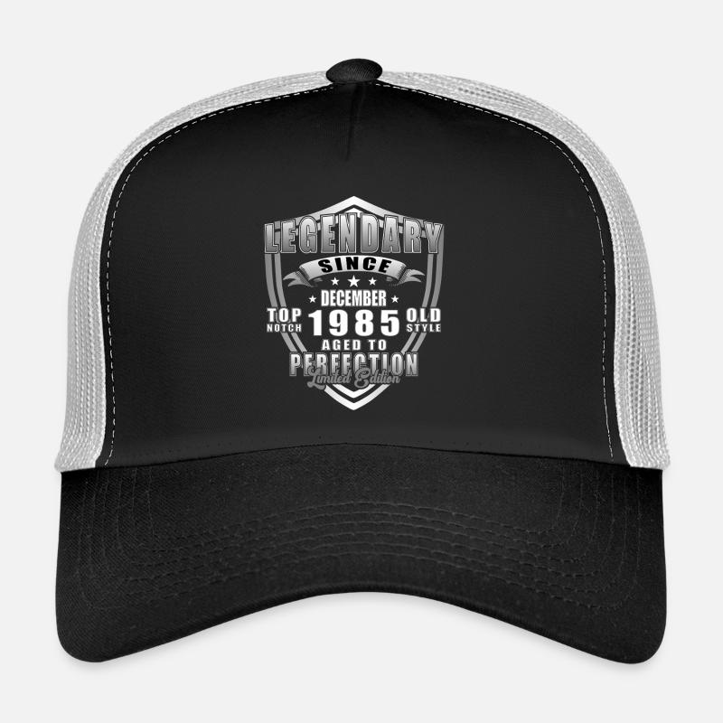 Décembre 1985 Jubilé 1985 Légendes Décembre Casquette trucker 