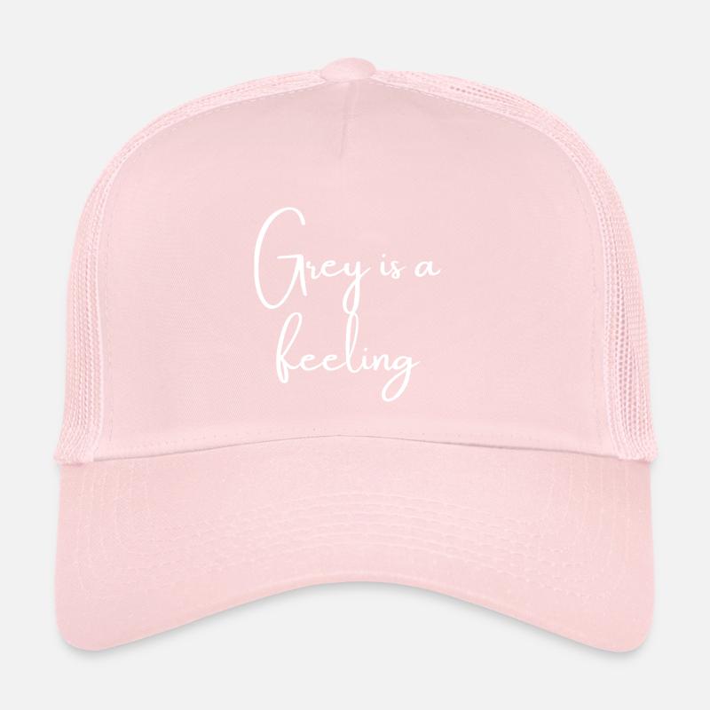 Grey is a feeling | Greysoul Thoughts Trucker Cap