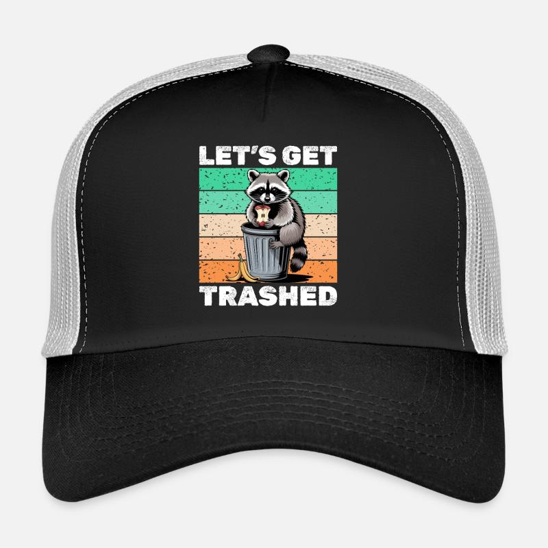 Drôle de raton laveur Casquette trucker 