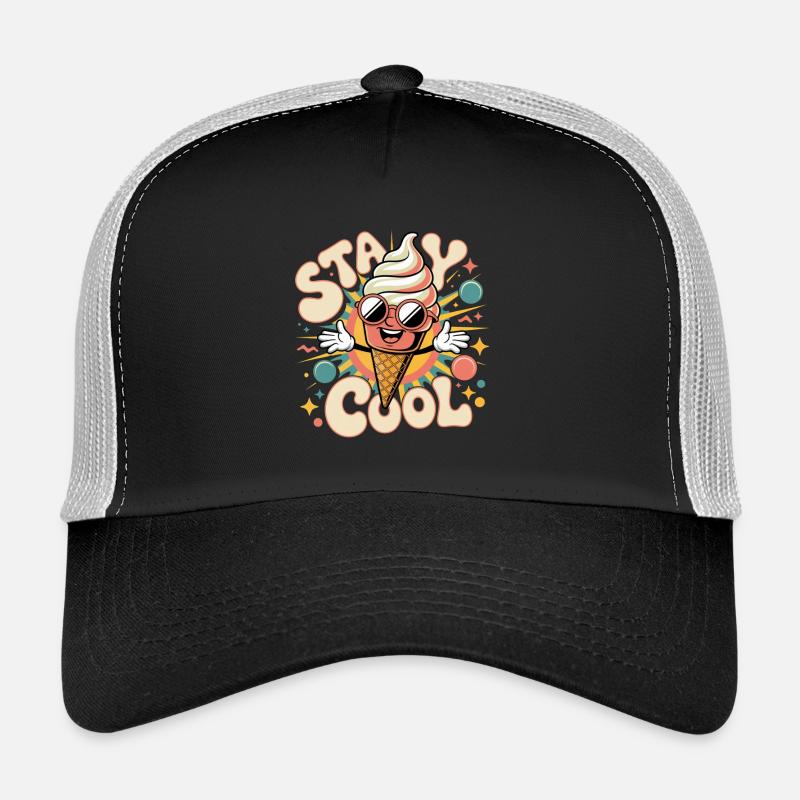Retro Eiscreme Trucker Cap