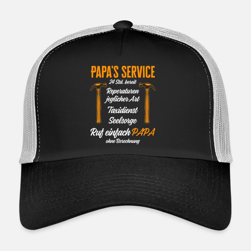 Les réparations de service de papa 24h/24 / Humour drôle Casquette trucker 