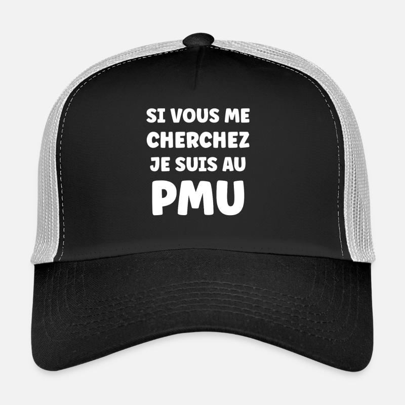Humour PMU Casquette trucker 
