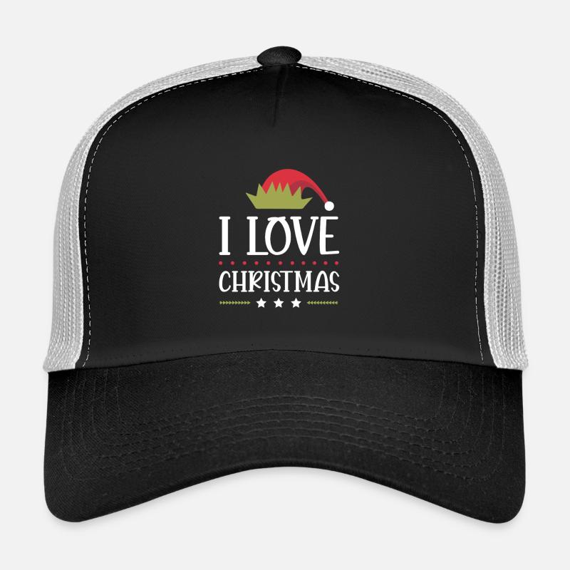 Ich Liebe Weihnachten Trucker Cap