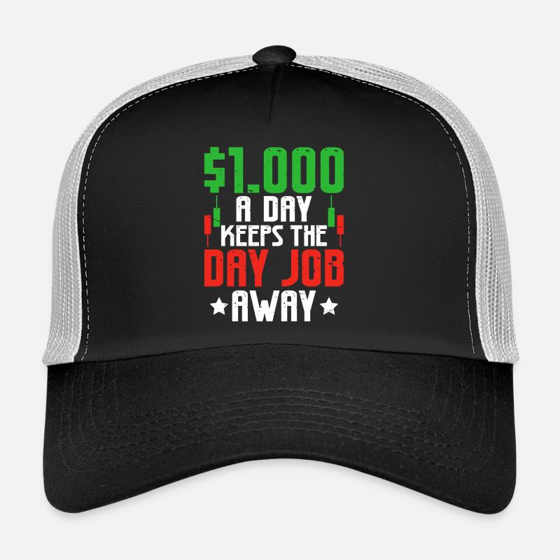 Trading Boursier Crypto Trader Boursier Casquette trucker 