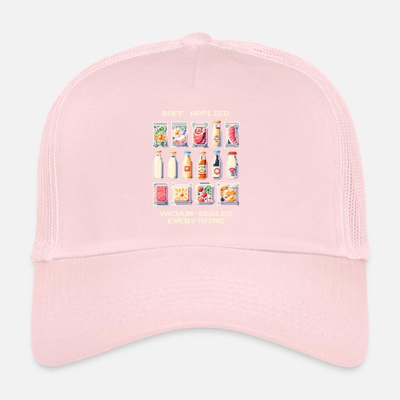 Aspiration et préparation | Pixel Art Casquette trucker 